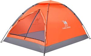 4) CAMEL CROWN 2 Person Camping Dome Tent