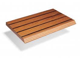 1) Wood boat flooring