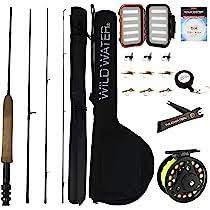 Wild Water Fly Fishing Rod and Reel Combo