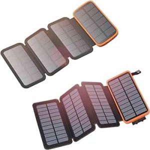 Hiluckey Solar Charger 25000mAh