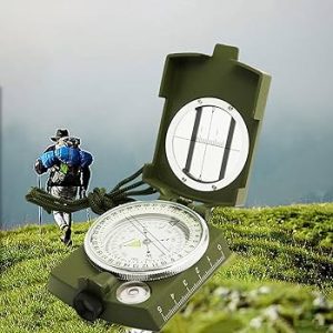 Cotouxker Lensatic Hiking Compass