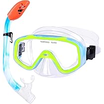 U PHITNIS Kids Snorkel Set for Age 4-14