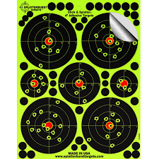 Glowshot 50 Pack - 10" Reactive Splatter Targets