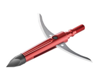 BLOODSPORT Gravedigger 4-Blade Hunting Hybrid Mechanical Broadhead