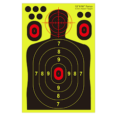 Atflbox 12x18 inch Silhouette Splatter Targets