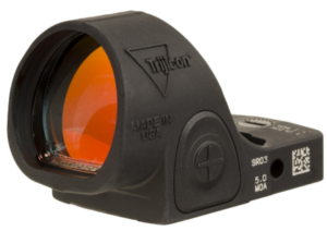 4)Trijicon SRO Sight Adjustable LED 1.0 MOA Red Dot