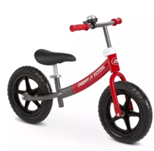 5)Radio Flyer Air Ride Balance Bike, Red, for Kids Ages 1.5-5